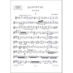 Quintette Op 77 Piano Et Quatuor A Cordes